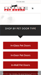 Mobile Screenshot of premiumpetdoors.com